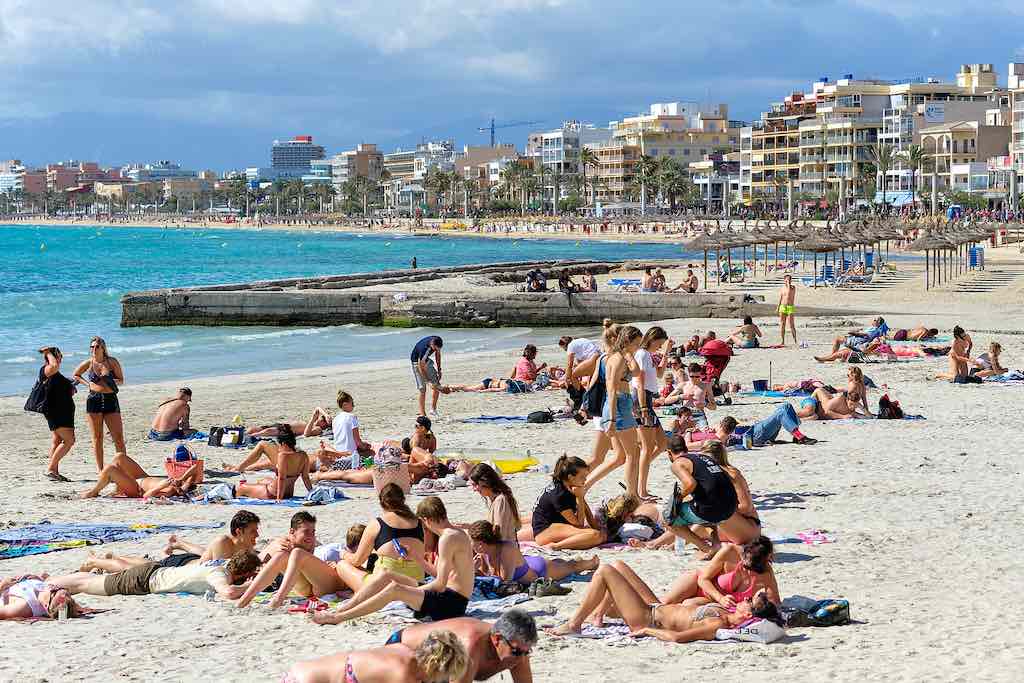 Der Strand von El Arenal