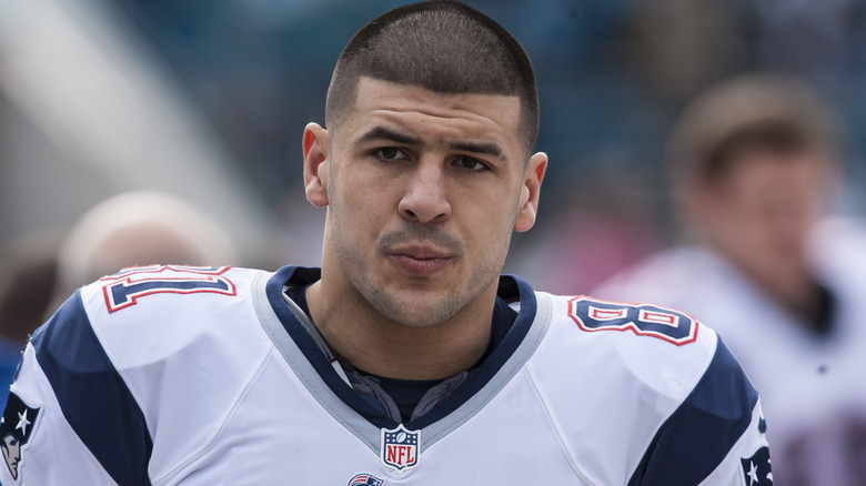 Aaron Hernandez serious