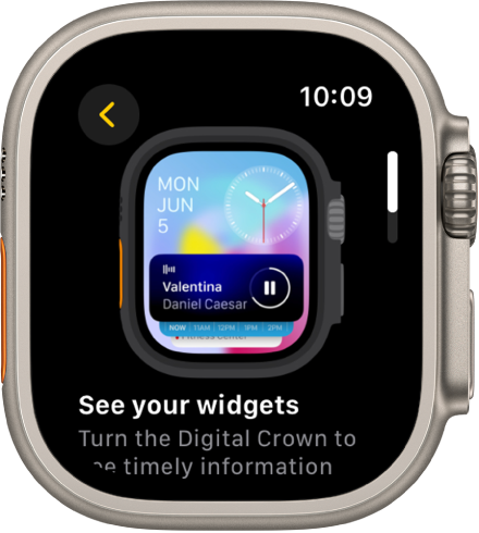 The Tips app showing an Apple Watch tip.