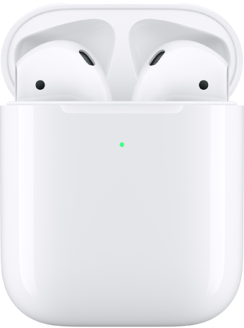 AirPods 1 في علبة الشحن.