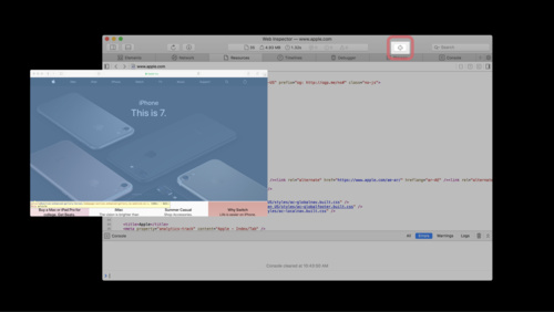 Web Inspector Walkthrough