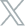 X logo