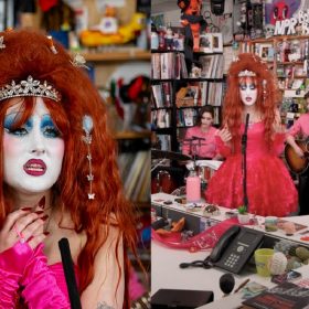 Chappell Roan from her NPR Tiny Desk Concert