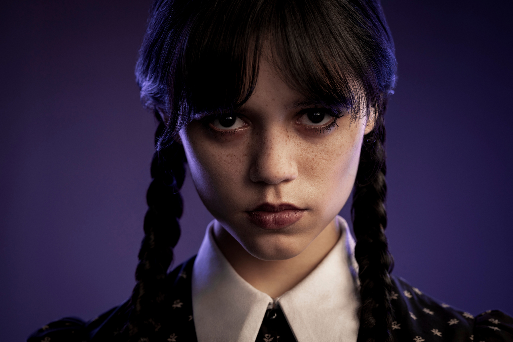 Jenna Ortega Is Wednesday Addams in Tim Burton's 'WEDNESDAY' Trailer ...