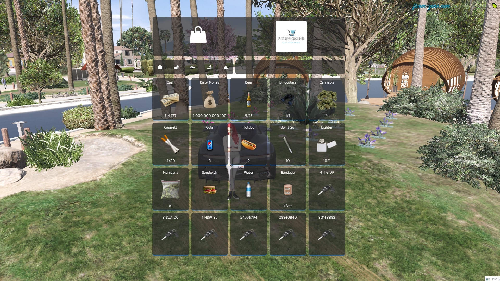 Inventory Hud V5 Fivem Store Fivem Mods - Photos