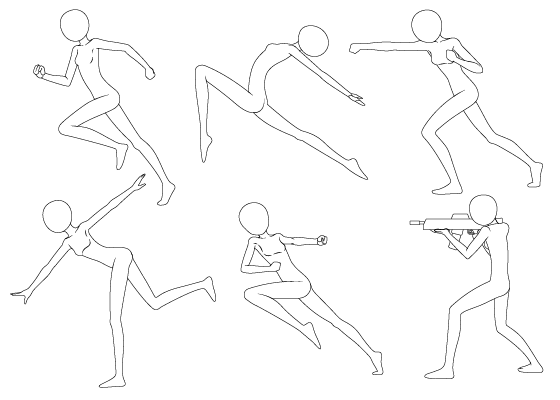 How to Draw Anime Poses Step by Step  AnimeOutline