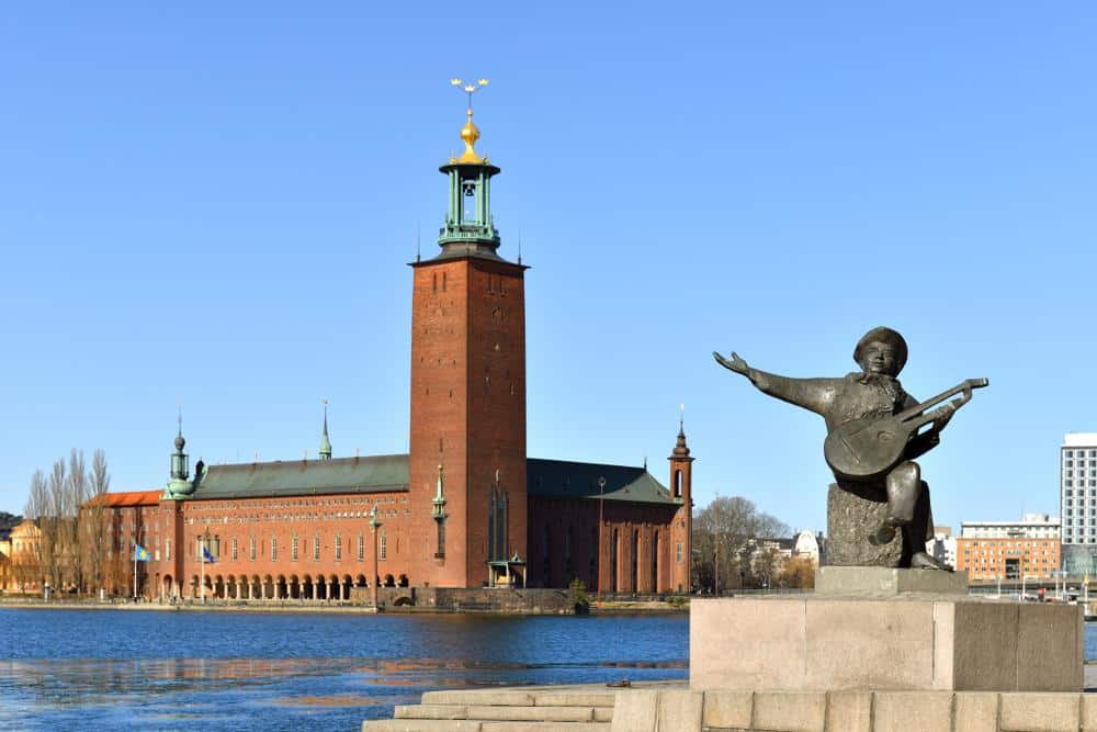 Stockholm, Evert-Taube-Statue