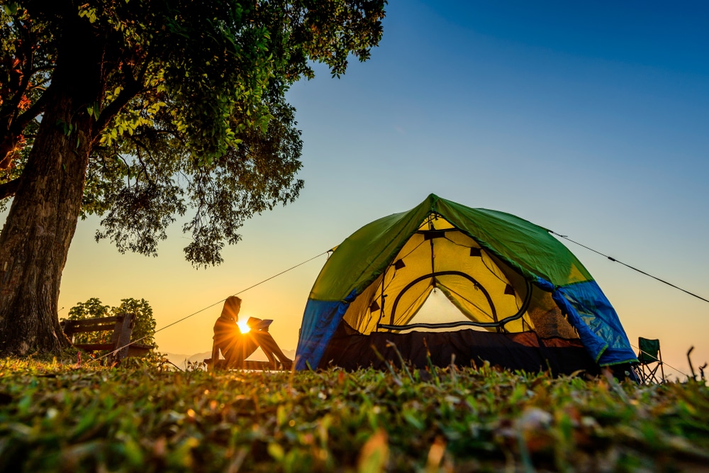 Utensilien Camping