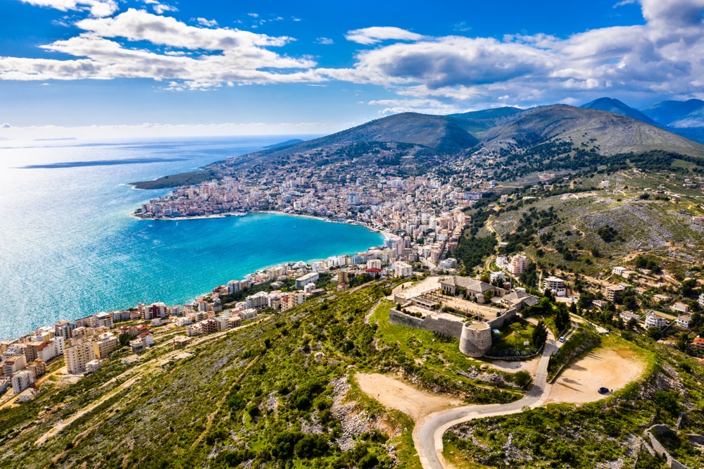 Blick auf Saranda