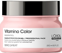 Hair Mask for Color-Treated Hair L'Oreal Professionnel Serie Expert Vitamino Color Resveratrol Mask