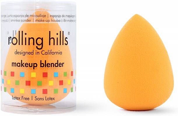 Makeup Blender, light orange Rolling Hills Makeup Blender Light Orange