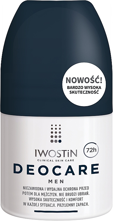 Antiperspirant for Men Iwostin Deocare Men Roll-On