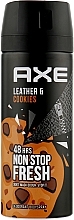 Deodorant Spray "Leather & Cookies" Axe Leather & Cookies Non Stop Fresh Deodorant Body Spray