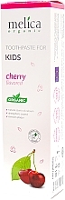 Kids Cherry Toothpaste Melica Organic