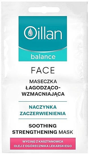 Firming & Soothing Face Mask Oillan Balance