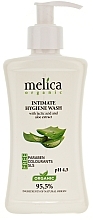 Intimate Wash with Lactic Acid and Aloe Extract Melica Organic Intimate Hygiene Wash