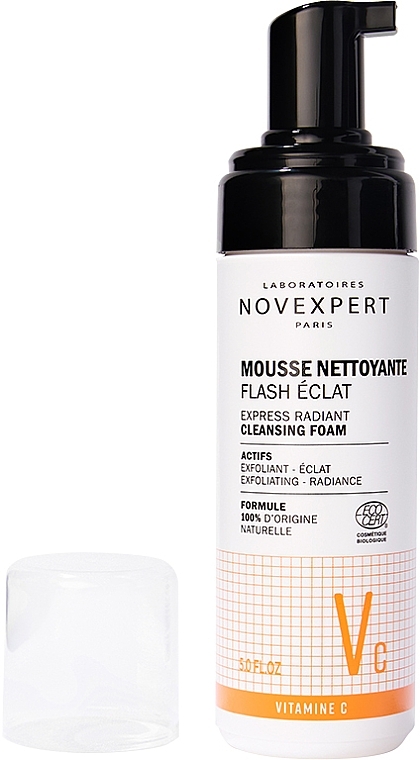 Radiant Cleansing Foam - Novexpert Vitamin C Express Radiant Cleansing Foam