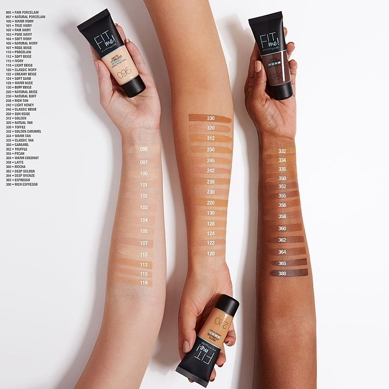 Maybelline Fit Me Matte Poreless Foundation Meikkivoide