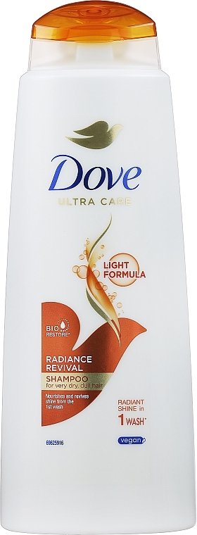 Kirkkautta lisäävä shampoo - Dove Nutritive Solutions Radiance Shampoo