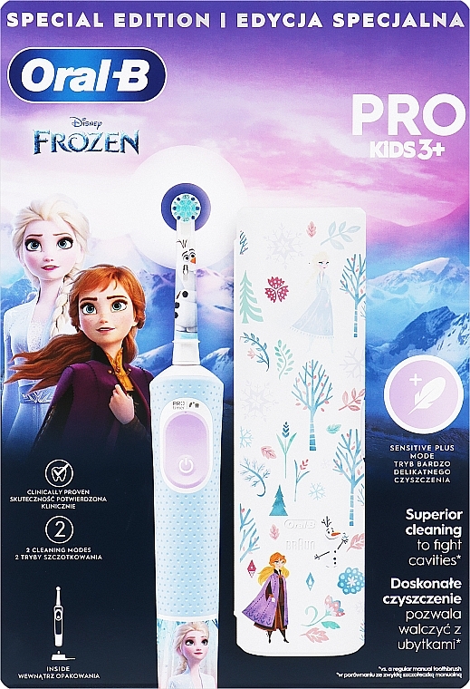 Setti - Oral-B Pro Kids Frozen Special Edition (tooth/brush/1 pcs + case)