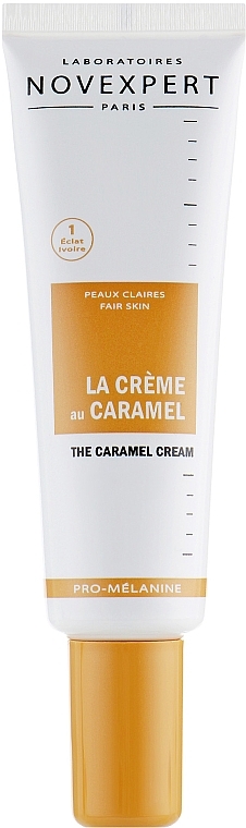 Karamelli BB-voide vaalealle iholle - Novexpert Pro-Melanin The Caramel Cream