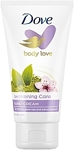 Käsivoide "Green Tea Matcha and Sakura Blossom" Dove Nourishing Secrets Hand Cream