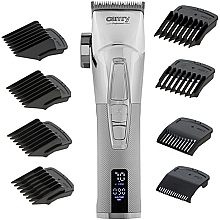 Hiustenleikkuri LCD-näytöllä, hopea Camry Premium Hair Clipper CR 2835s Cordless Silver