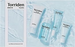 Setti Torriden Dive-In Kit (voide/20ml + vaahto/30ml + kasvovesi/50 ml + seerumi/20 ml)