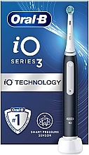 Sähköhammasharja, mattamusta Oral-B iO Series 3 Matt Black