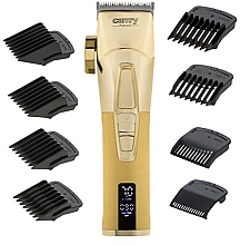 Hair Trimmer, golden Camry Premium Metallic Hair Clipper CR 2835g