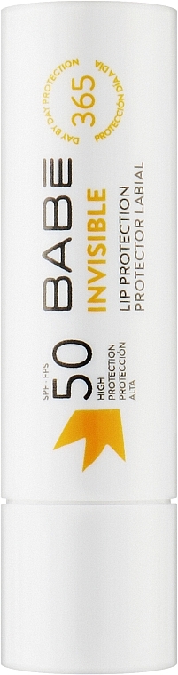 Erittäin suojaava näkymätön huulivoide SPF50 - Babe Laboratorios Sun Protection Invisible Lip Protection