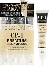 Silkkiproteiini hiusseerumisetti Esthetic House CP-1 Premium Silk Ampoule