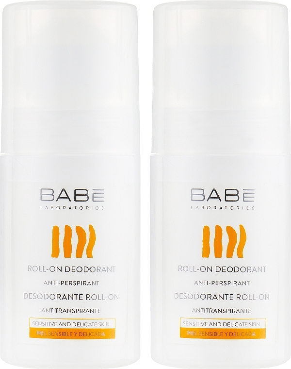 Deodorant-Antiperspirant Set "24 Hour Protection & Comfort" - Babe Laboratorios