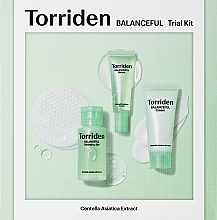 Setti Torriden Balanceful Skin Care Trial (seerumi/10ml + voide/20ml + geeli/30ml + puhdistustyyny/6kpl)