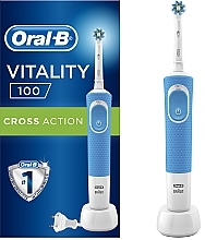 Sähköhammasharja, sininen Oral-B Vitality 100 D100.413.1 PRO CrossAction