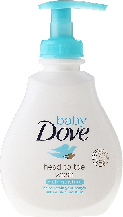 Lasten pesugeeli - Dove Baby Rich Moisture Washing Gel For Body And Hair