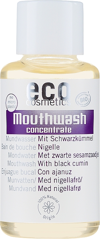 Black Cumin Extract Mouthwash Concentrate - Eco Cosmetics Mouthwash