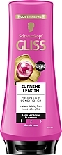 Intensive Repair Hair Conditioner Gliss Kur Supreme Length Conditioner