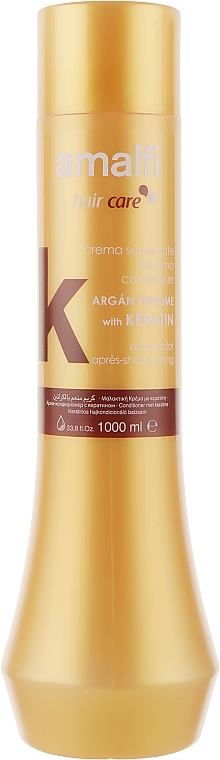 Keratin & Argan Oil Conditioner - Amalfi Argan Keratin Hair Conditioner