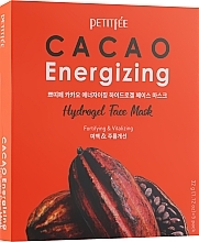 Toning Cocoa Hydrogel Mask Petitfee&Koelf Cacao Energizing Hydrogel Face Mask