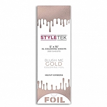 Hair Foil, 5x16, gold, 200 pcs StyleTek