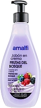 Hand Cream Soap 'Fruits of the Forest' Amalfi Liquid Soap