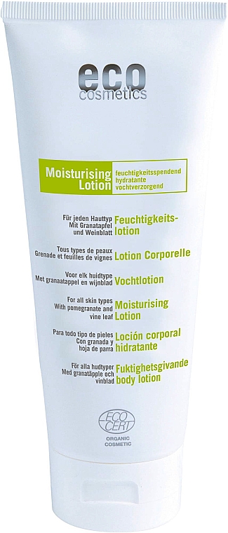 Moisturizing Pomegranate & Grape Leaf Body Lotion - Eco Cosmetics