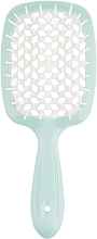 Hair Brush, light blue Janeke Superbrush Tiffany