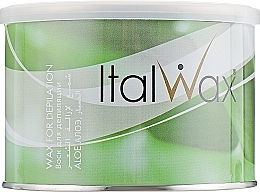 Aloe Warm Depilation Wax in Jar ItalWax