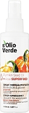 Thermo-Protective Spray for All Hair Types Solio Verde Pumpkin Speed ​​Oil Spray-Thermoprotec