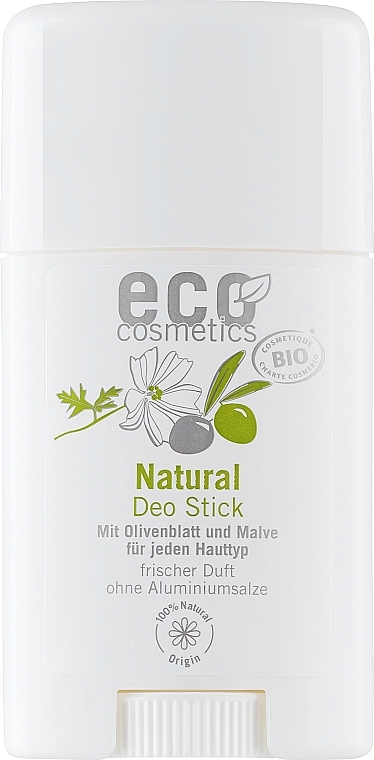 Olive & Mallow Leaves Deodorant Stick - Eco Cosmetics