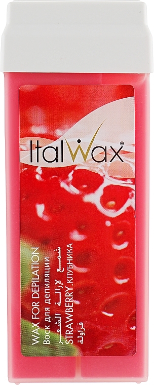 Depilation Wax Cartridge "Strawberry" - ItalWax Flex