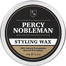 Hair Styling Wax Percy Nobleman Styling Wax