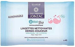 Skånsomme rengjøringsservietter Eau Thermale Jonzac Baby skånsomme rengjøringsservietter